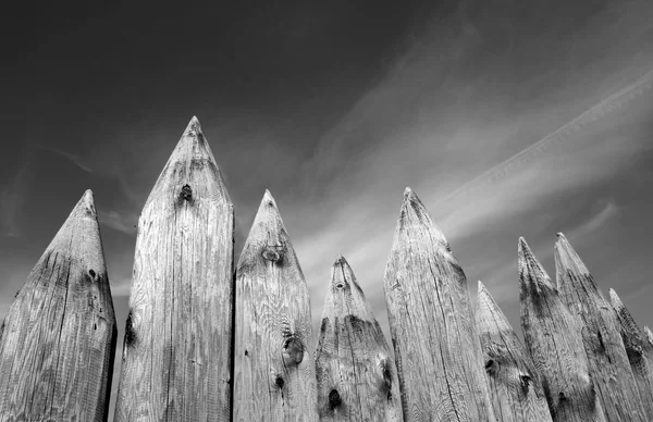 stock image Wooden fence