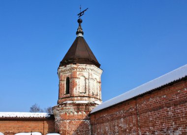 Wall tower of the St. Nicholas Berlyukovsky Monastery