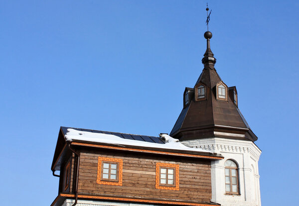St. Nicholas Berlyukovsky Monastery near Moscow was founded in the early 17th century, rebuilt in the late 18th century