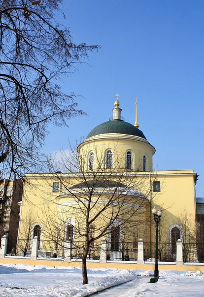 十八世纪的东正教教堂 — 图库照片