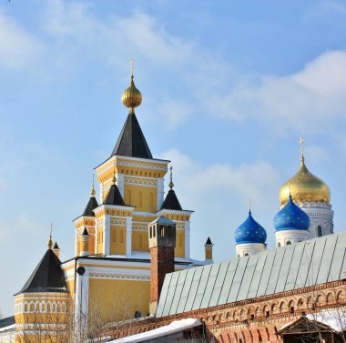 Kazan church of the Nicholas Ugreshsky Monastery clipart