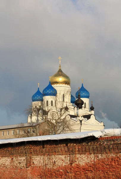 Cúpulas del monasterio Nicholas Ugreshsky — Foto de Stock