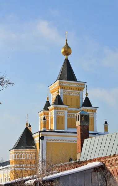 Kazan church of the Nicholas Ugreshsky Monastery — Stock Photo, Image