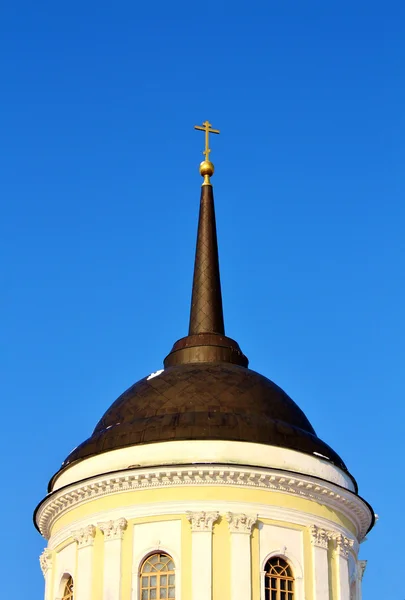 Pravoslavná církev v sun light — Stock fotografie