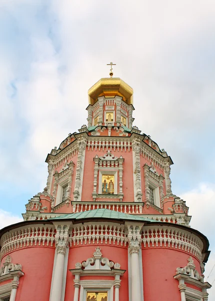 Trettonklostrets tempel i Moskva — Stockfoto