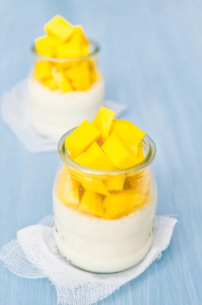 stock image Apricot youghurt