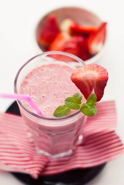 Milkshake fraise — Photo