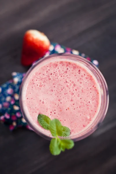 Milkshake aux fraises — Photo
