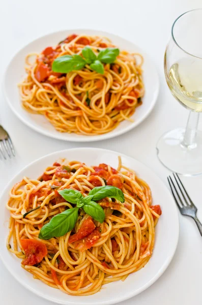 stock image Pasta with tomato