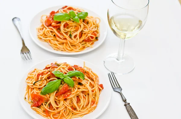 stock image Pasta with tomato