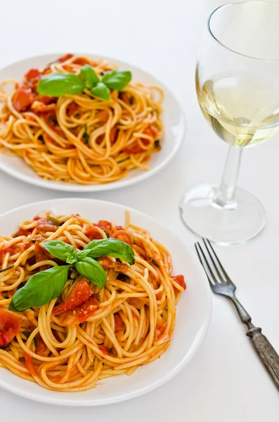 stock image Pasta with tomato