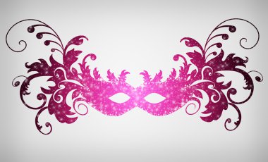 Carnival mask clipart