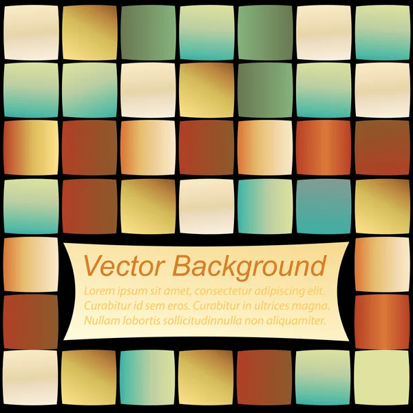 Baroque vector blocks — Stock Vector