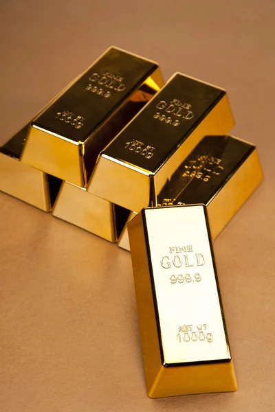 Barras de oro — Foto de Stock