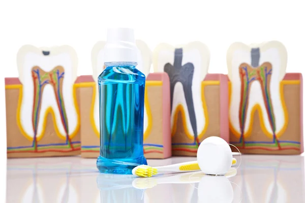 Equipos dentales, cuidado y control de dientes —  Fotos de Stock