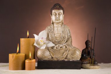 Buda, zen ve rahatlayın