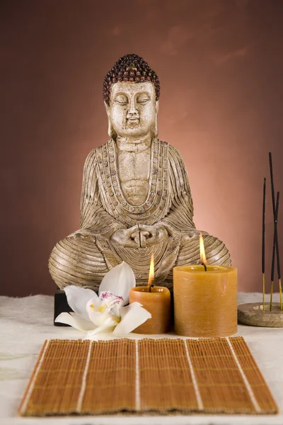 Buddha, a zen és a relax — Stock Fotó