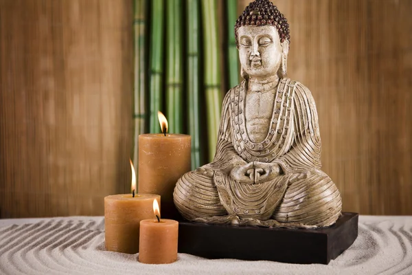 Buddha, Zen und Entspannung — Stockfoto