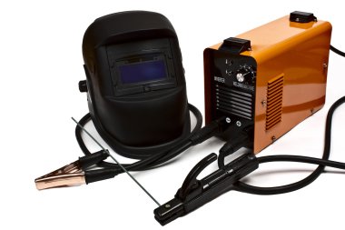 Inverter welding machine and mask clipart