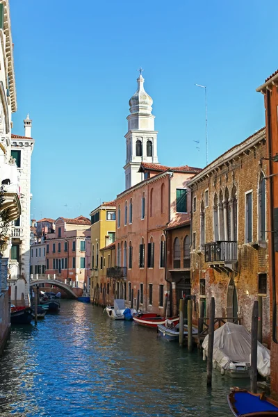 Venetiansk kanal, Italien — Stockfoto