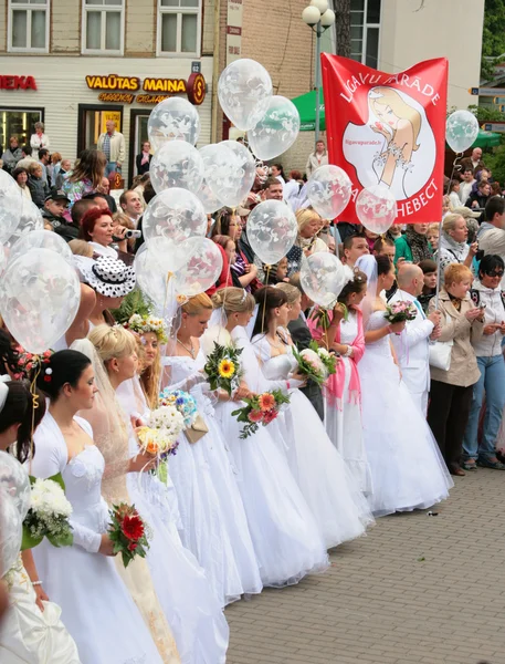 Парад невест 2010 — стоковое фото