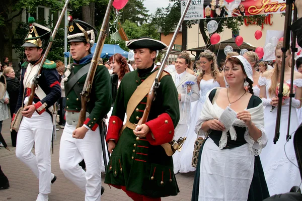 신부 행진 2010 — 스톡 사진