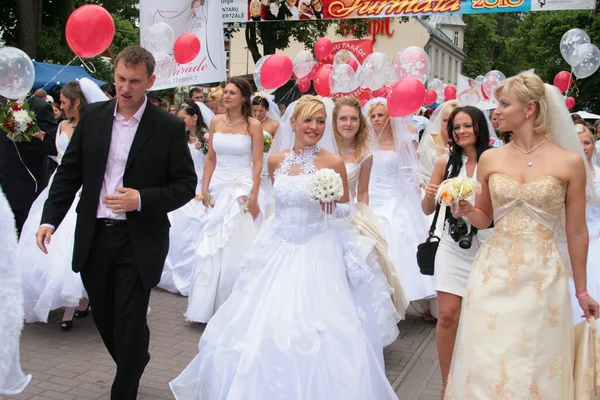 Парад невест 2010 — стоковое фото