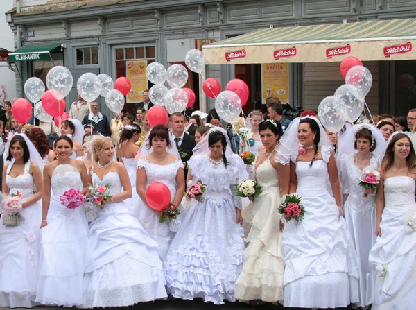 Desfile de novias 2010 — Foto de Stock