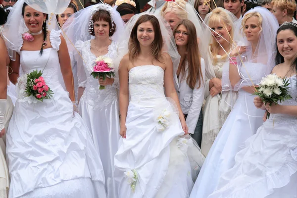 Nevěsty průvod 2010 — Stock fotografie
