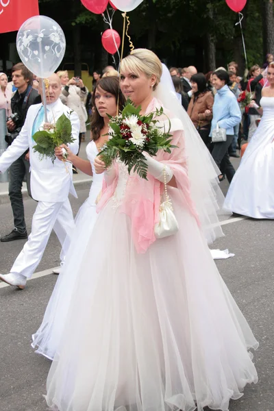 花嫁パレード 2010 — ストック写真