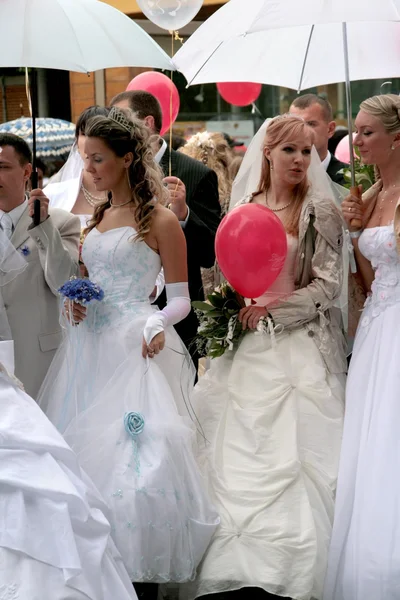 Desfile de noivas 2010 — Fotografia de Stock
