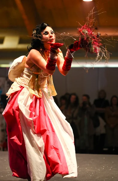 Fiesta Expo 2011 - vitrinas de novias extravagantes — Foto de Stock