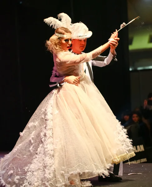 Fiesta Expo 2011 - bemutatjuk az extravagáns menyasszony — Stock Fotó