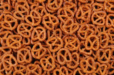 Closeup of Pretzels clipart