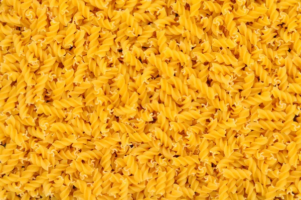 RAW rotini pasta närbild — Stockfoto