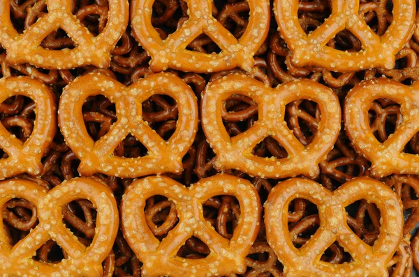 Primer plano de pretzels de masa madre grande —  Fotos de Stock
