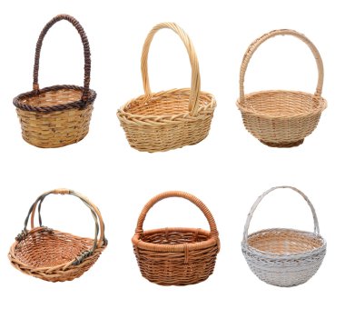 Assorted Basket Colage clipart