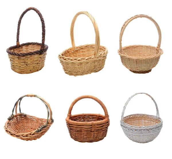Assorted Basket Colage — Stock Photo, Image