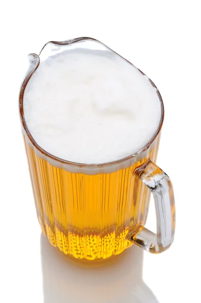 Pitcher of Beer High Angle — Stock Photo, Image