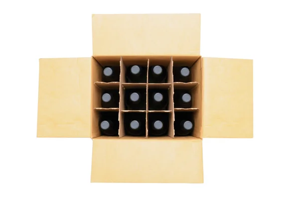 Case of Wine Bottles — Stock Photo, Image