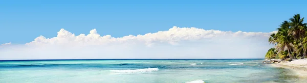 Egzotikus Beach, Dominikai Köztársaság punta cana — Stock Fotó