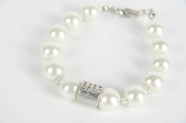 Pearl bracelet — Stock Photo, Image