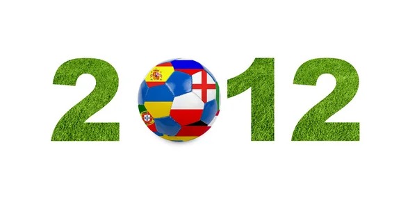 Voetbalkampioenschap 2012 — Stockfoto