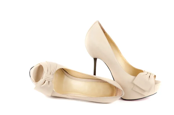 흰색 여성 신발 — 스톡 사진