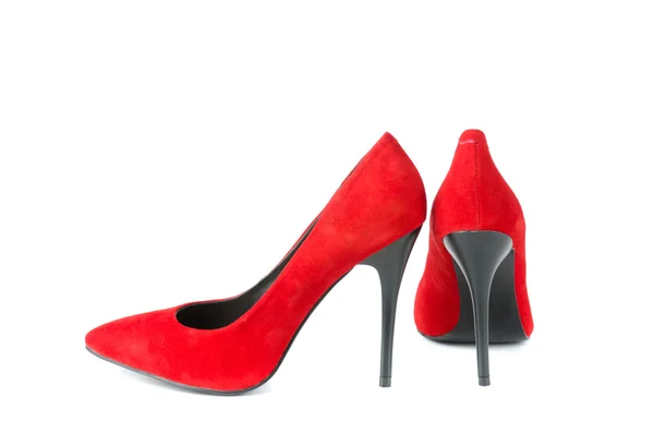 Chaussures femme rouge — Photo