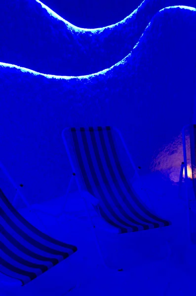 Rahatlama speleoclimatic tuz odası — Stok fotoğraf