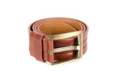 Men's leather belt clipart