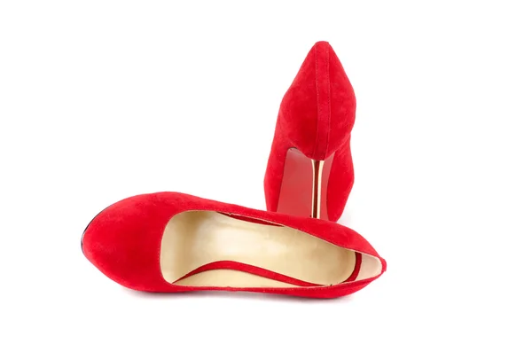 Chaussures femme rouge — Photo