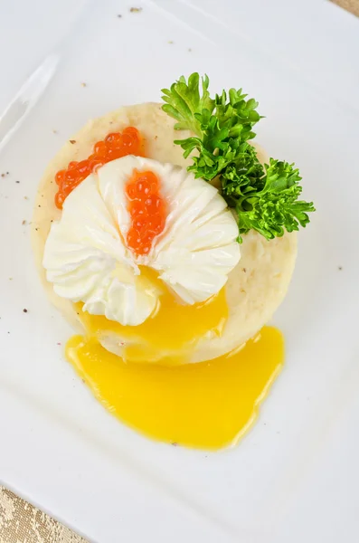 데친된 달걀 — 스톡 사진