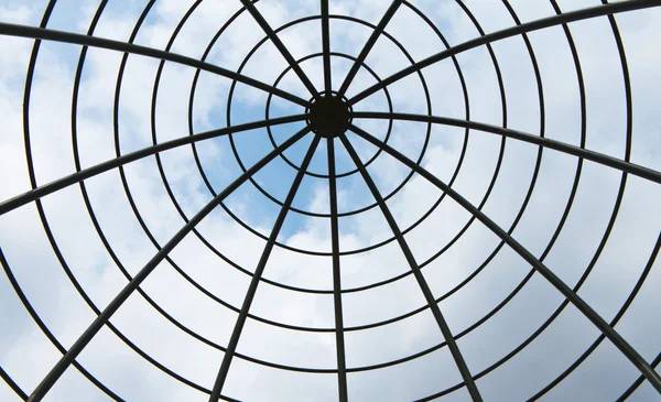 Steel Dome Structure — Stock Photo, Image